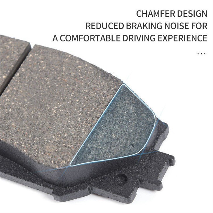 Newly Upgraded Thickened Brake Pads D1225-8344